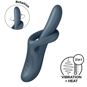 SATISFYER HEAT FLEX 4 VIBRATOR GREY