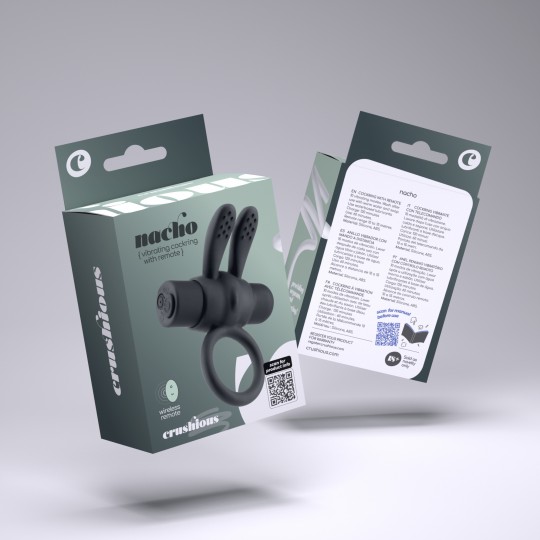 NACHO ANEL VIBRATÓRIO COM CONTROLO REMOTO CRUSHIOUS