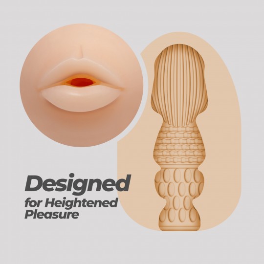 ŒUF MASTURBATEUR EZY EGG ORAL CRUSHIOUS