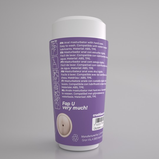 FAPPUCINO HOT BUNS MASTURBADOR ANAL PORTÁTIL CRUSHIOUS