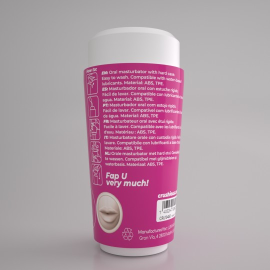 FAPPUCINO MASTURBADOR ORAL PORTÁTIL SWEET KISS CRUSHIOUS