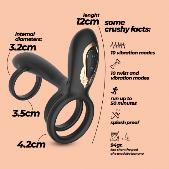 TORNADO ARMADURA PENIANA CON ROTACIÓN CRUSHIOUS