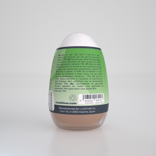 ЯЙЦО CRUSHIOUS EZY EGG ЭКСПЕРТ МАСТУРБАТОР ЯЙЦО