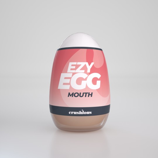 ŒUF MASTURBATEUR EZY EGG ORAL CRUSHIOUS