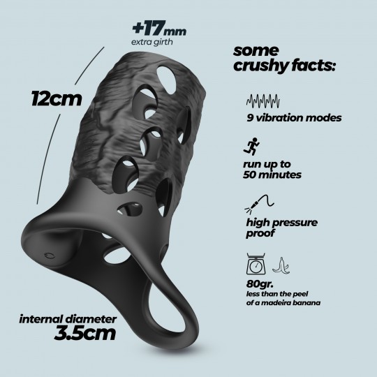 BATIATUS ANILLO DE ARMADURA PARA EL PENE CRUSHIOUS