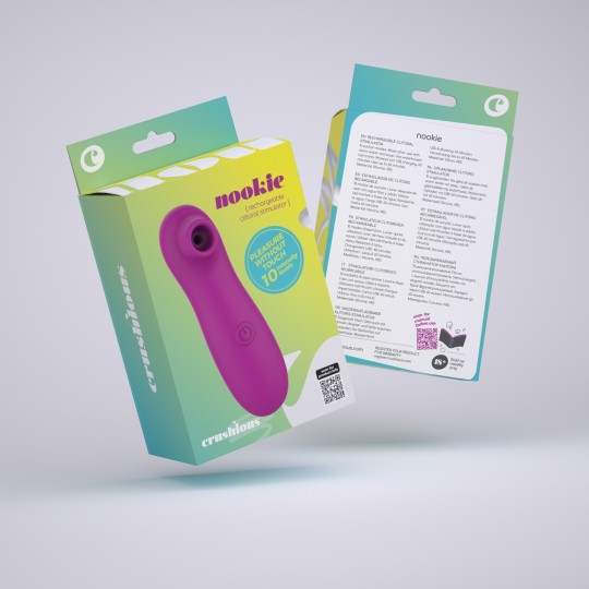 CRUSHIOUS NOOKIE RECHARGEABLE CLITORAL STIMULATOR
