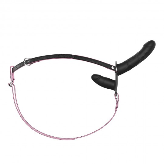 LABIONDA STRAP ON DUPLO COM COMANDO CRUSHIOUS