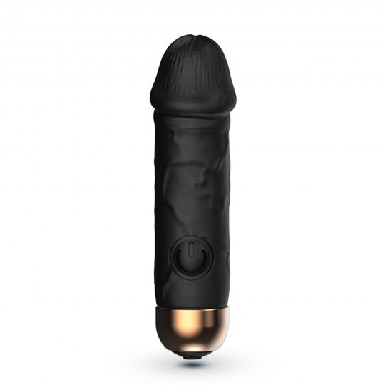 MINI VIBRADOR REALISTA DE BALA WEENIE NEGRO CRUSHIOUS