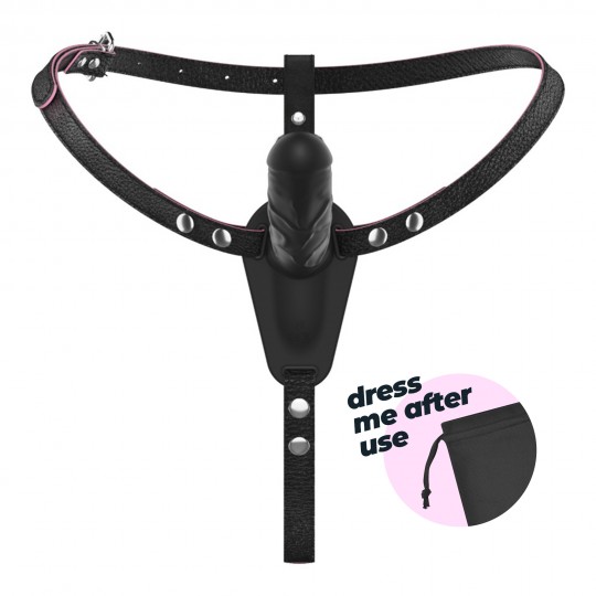 CRUSHIOUS LABIONDA DOUBLE HARNESS WITH REMOTE CONTROL