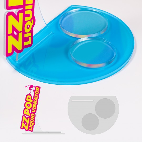ESPOSITORE PER VIBRATORE A LIQUIDO ZZ POP CRUSHIOUS