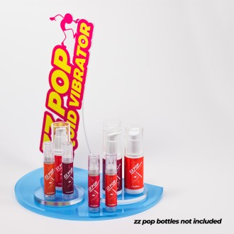 CRUSHIOUS ZZ POP LIQUID VIBRATOR DISPLAY STAND