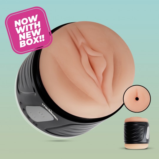 DUNK DOPPELTER MASTUBATOR MIT VIBRATION CRUSHIOUS 