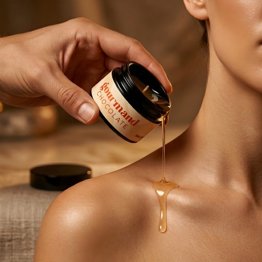 CANDELA DA MASSAGGIO GOURMAND CON FEROMONI E PROFUMO AL CIOCCOLATO 20 ML CRUSHIOUS