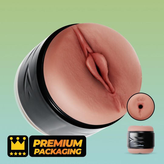 MASTURBATOR MIT DOPPELTEM EINGANG LAMAR CRUSHIOUS