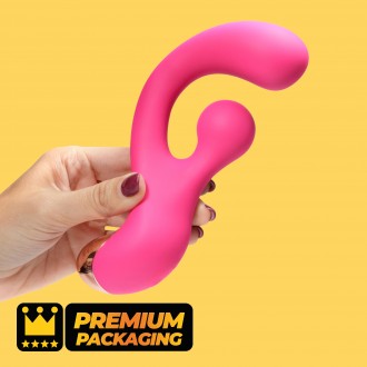 PLEASER VIBRADOR CON ESTIMULACIÓN GIRATORIA CRUSHIOUS