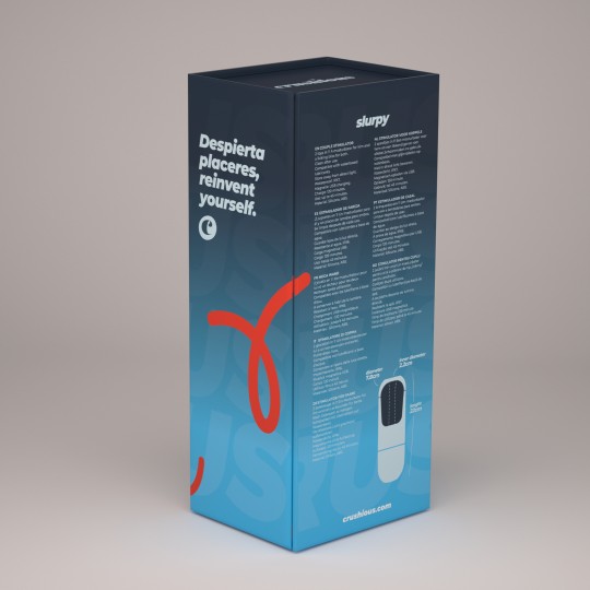 CRUSHIOUS SLURPY 2 IN 1 DETACHABLE MASTURBATOR