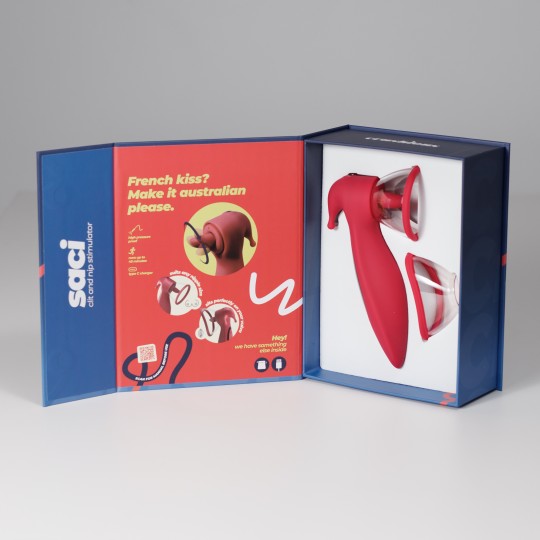 CRUSHIOUS SACI CLITORAL AND NIPPLE STIMULASTOR WITH SUCTION