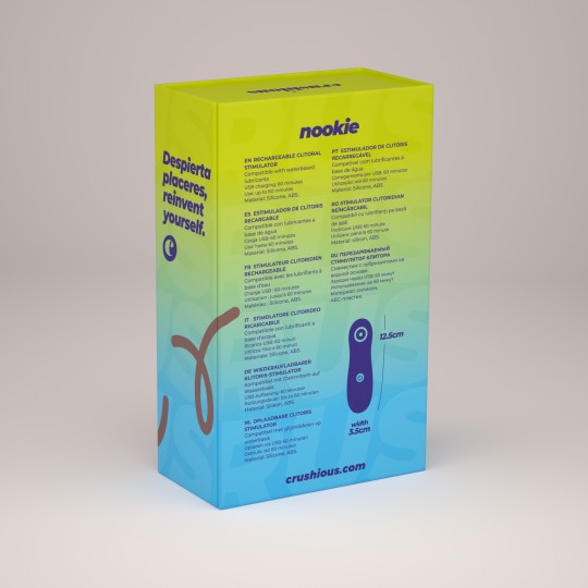 NOOKIE STIMULATEUR CLITORIEN RECHARGEABLE CRUSHIOUS