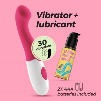 VIBRADOR TROLLIE COM LUBRICANTE DE BASE AGUA INCLUIDO CRUSHIOUS