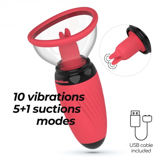 SCARLET AUFLADBARE VULVA-STIMULATIONSPUMPE CRUSHIOUS
