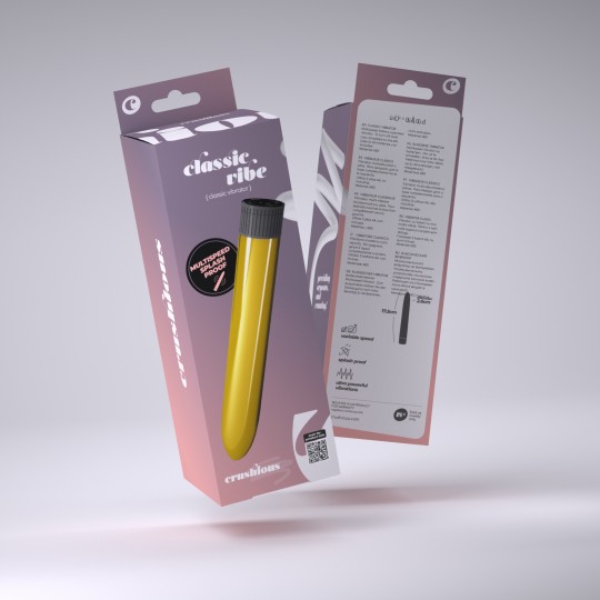 VIBRATORI CLASSIC VIBE CRUSHIOUS DORATO