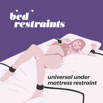 BED RESTRAINTS UNIVERSAL 4-POINT CRUSHIOUS