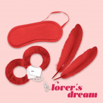 LOVER´S DREAM BONDAGE KIT CRUSHIOUS RED