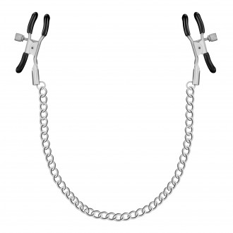 SILVER NIPPLE CHAIN CLAMPS CRUSHIOUS