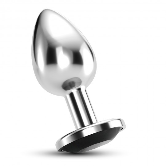 АНАЛЬНАЯ ПРОБКА CRUSHIOUS BIJOU JEWEL PLUG BLACK MEDIUM С БЕСПЛАТНЫМ БАРХАТИСТЫМ МЕШОЧКОМ