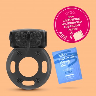 ANNEAU DE PÉNIS AVEC BALLE VIBRATOIRE BOOSTER CRUSHIOUS