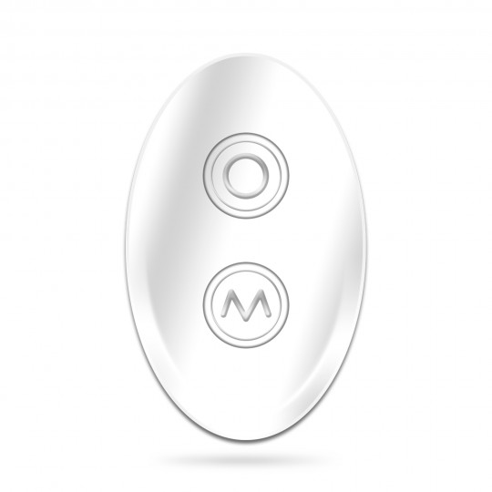 PLEASURISER RECHARGEABLE VIBRATOR WITH REMOTE CONTROL AND FREE WATERBASED LUBRICANT CRUSHIOUS
