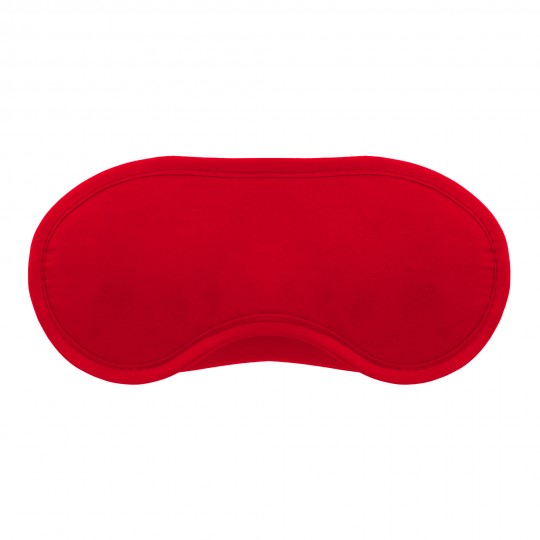 2 SATIN BLINDFOLDS CRUSHIOUS BLACK &amp; RED