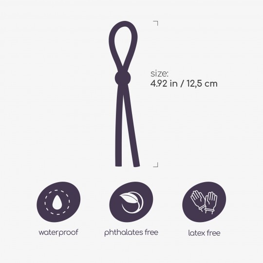 CRUSHIOUS BILLY THE RING SILICONE ADJUSTABLE PENIS RING 