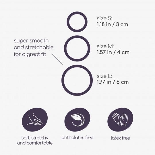 НАБОР СИЛИКОНОВЫХ КОЛЕЦ ДЛЯ ПЕНИСА CRUSHIOUS BANDOLEROS