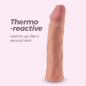 CRUSHIOUS THE MACHO REALISTIC PENIS SLEEVE WITH 2