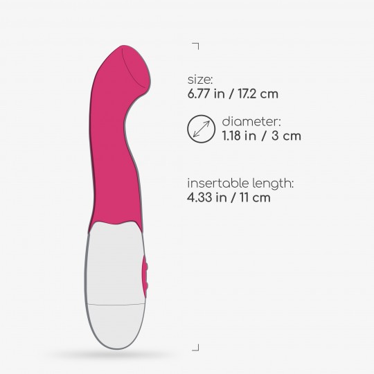 VIBRATORE TROLLIE CON LUBRIFICANTE A BASE D'ACQUA INCLUSO CRUSHIOUS