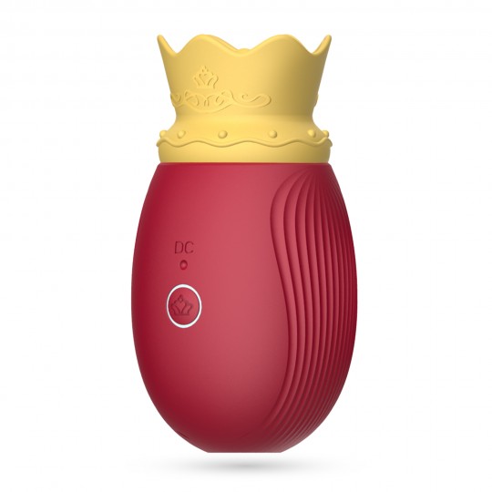 КЛИТОРАЛЬНЫЙ СТИМУЛЯТОР CRUSHIOUS MONARCH КРАСНЫЙ