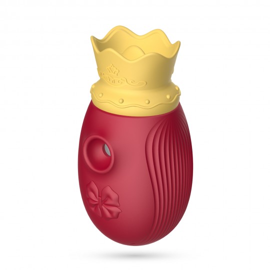 КЛИТОРАЛЬНЫЙ СТИМУЛЯТОР CRUSHIOUS MONARCH КРАСНЫЙ