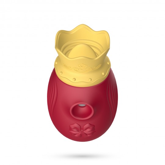 STIMOLATORE CLITORIDEO MONARCH CRUSHIOUS ROSSO