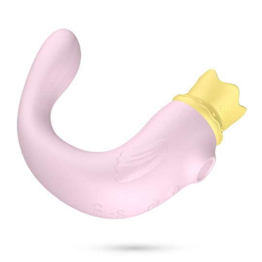 ТРОЙНОЙ СТИМУЛЯТОР CRUSHIOUS HIRI РОЗОВЫЙ