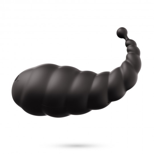 ПЕРЕЗАРЯЖАЕМОЕ ВИБРОЯЙЦО CRUSHIOUS COCOON С БЕСПРОВОДНЫМ ПУЛЬТОМ УПРАВЛЕНИЯ ЧЕРНОЕ