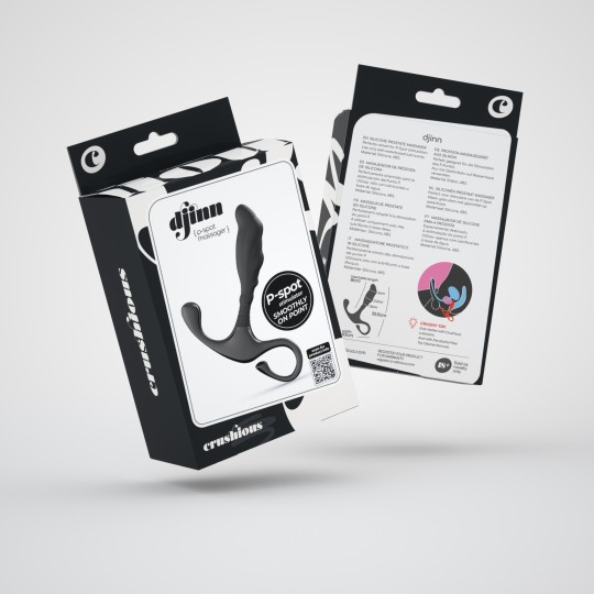 СИЛИКОНОВЫЙ МАССАЖЕР ПРОСТАТЫ CRUSHIOUS DJINN