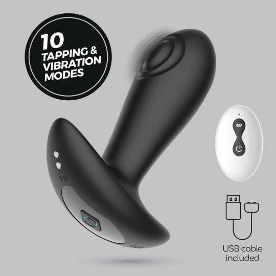 АНАЛЬНАЯ ПРОБКА CRUSHIOUS OCTO TAPPING С ДИСТАНЦИОННЫМ УПРАВЛЕНИЕМ