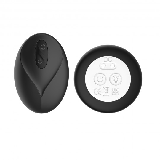 АНАЛЬНАЯ ПРОБКА CRUSHIOUS AUSTRALIS СО СВЕТОДИОДОМ И ПУЛЬТОМ ДИСТАНЦИОННОГО УПРАВЛЕНИЯ