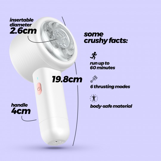 ПЕРЕЗАРЯЖАЕМЫЙ МАСТУРБАТОР CRUSHIOUS MAGNETUS