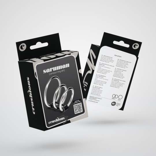 НАБОР ИЗ 3 МЕТАЛЛИЧЕСКИХ КОКОРИНГОВ CRUSHIOUS SARUMAN