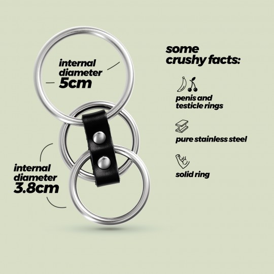 НАБОР ИЗ 3 МЕТАЛЛИЧЕСКИХ КОКОРИНГОВ CRUSHIOUS SARUMAN