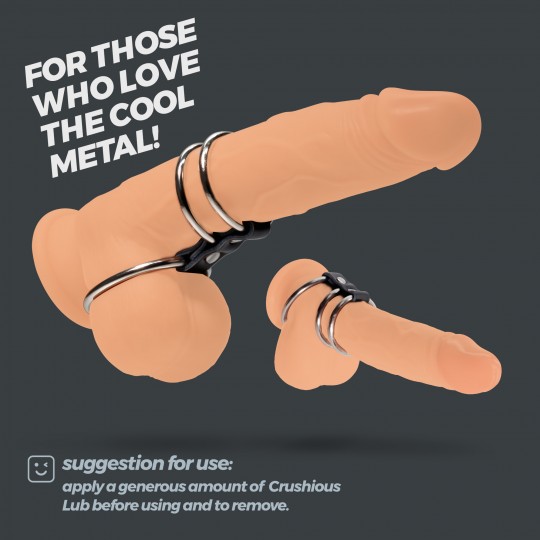 НАБОР ИЗ 3 МЕТАЛЛИЧЕСКИХ КОКОРИНГОВ CRUSHIOUS SARUMAN