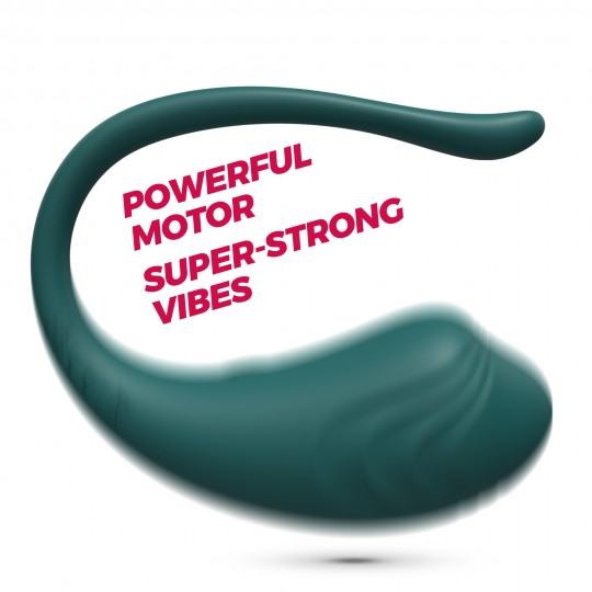 ПЕРЕЗАРЯЖАЕМОЕ ВИБРОЯЙЦО CRUSHIOUS TAMAGO С ПУЛЬТОМ ДИСТАНЦИОННОГО УПРАВЛЕНИЯ ИЗУМРУДНОГО ЦВЕТА